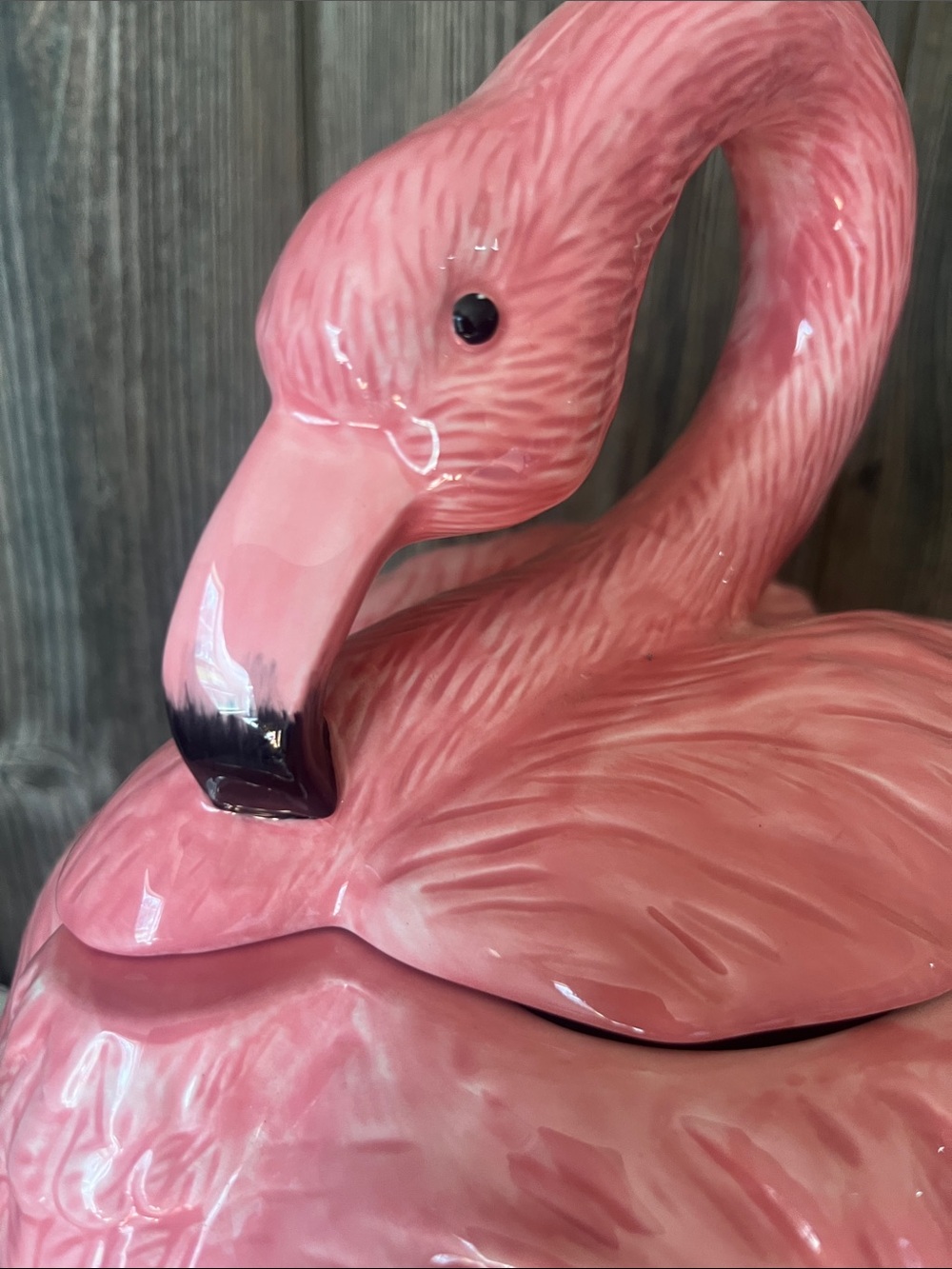 Pink Flamingo Cookie Jar - Picture 2 of 6